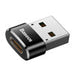 Baseus USB-C to USB-A adapter 3A (Black) - Adapters connectors and converters<<<IT