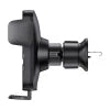 Baseus Wisdom Wireless Charging Air vent Electric Car Phone Holder (black) - Phone holders<<<Car