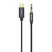 Baseus Yiven Audio cable USB-C to mini jack 3,5mm 1.2m (Black) - Audio cables<<<Audio<<<InnproXML&&&Audio