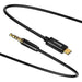 Baseus Yiven Audio cable USB-C to mini jack 3,5mm 1.2m (Black) - Audio cables<<<Audio<<<InnproXML&&&Audio