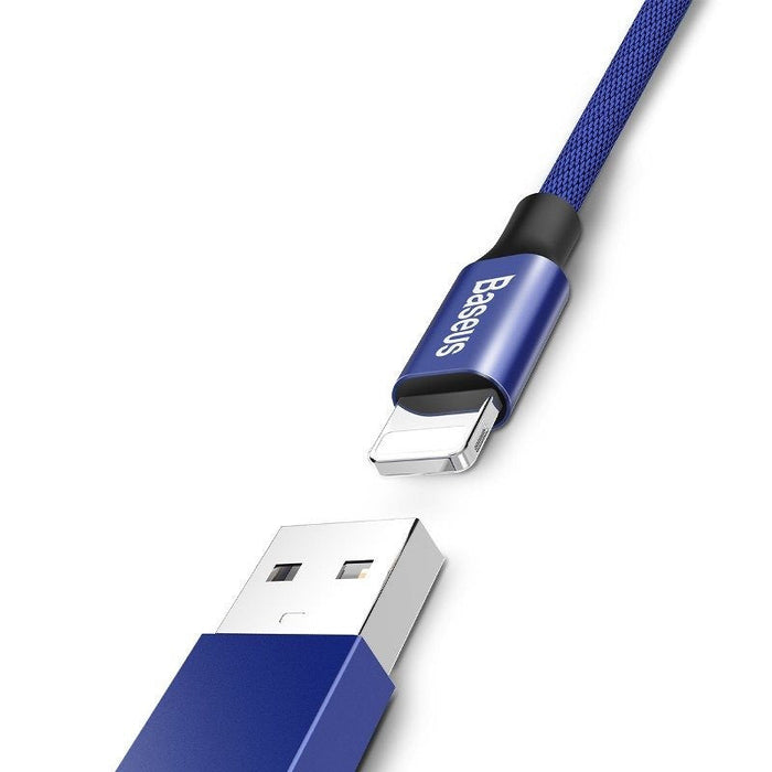 Baseus Yiven Lightning Cable 120cm 2A (Blue) - USB to Lightning<<<USB cables<<<GSM Accessories<<<InnproXML