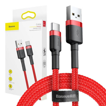 Baseus Cafule cable USB-C 3A 1m (Red)