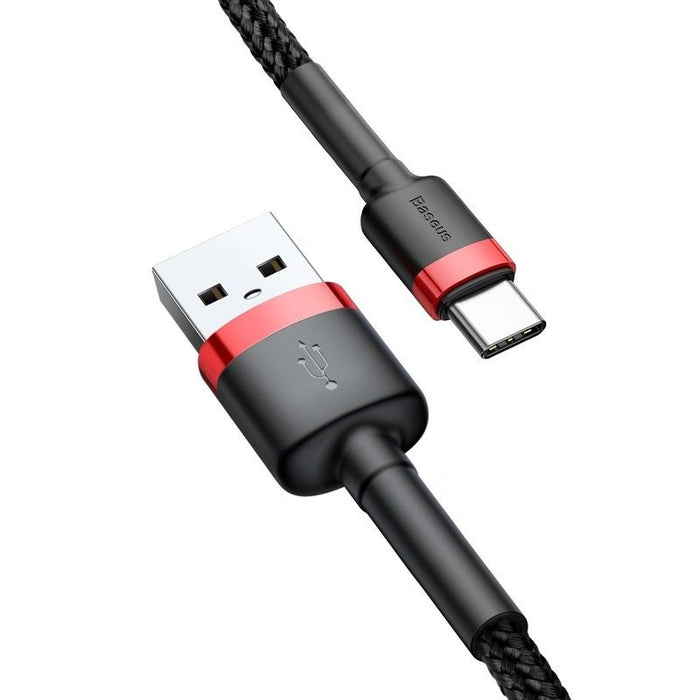 Baseus Cafule cable USB-C 3A 1m (Red+Black)