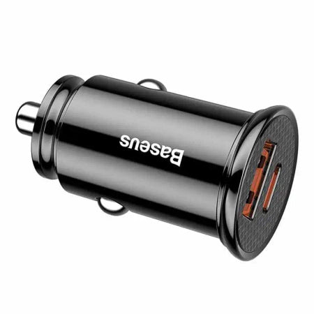 Car Charger Baseus Circular PD QC4.0+ 5A 30W (czarna)