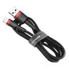 Baseus Cafule USB Lightning Cable 1,5A 2m (Black+Red)