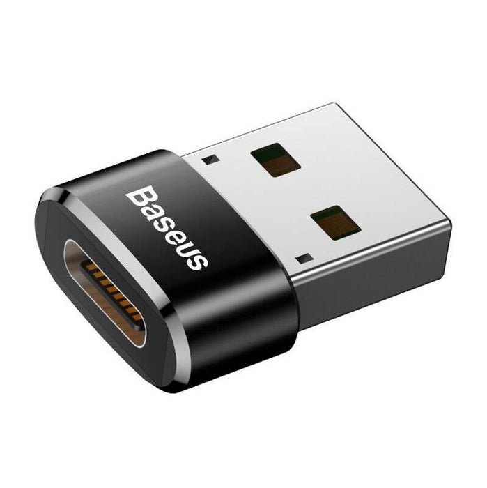 Baseus USB-C to USB-A adapter 3A (Black)