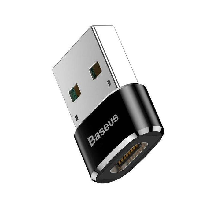 Baseus USB-C to USB-A adapter 3A (Black)