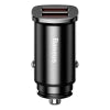 Baseus Square Car Charger 2xUSB QC3.0 5A 30W (black)