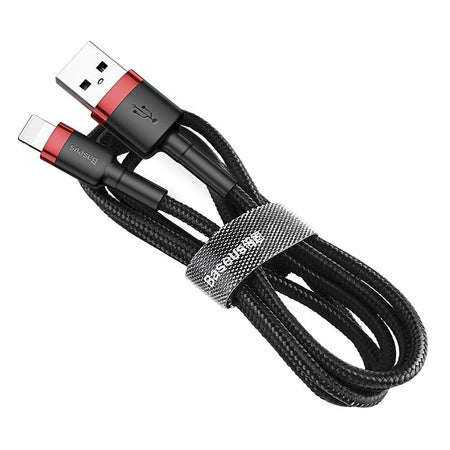 Baseus Cafule USB Lightning Cable 2,4A 0,5m (Red+Black)