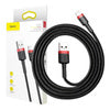 Baseus Cafule USB Lightning Cable 2.4A 1m (Red+Black)