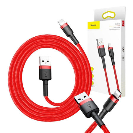 Baseus Cafule Cable USB Lightning 1,5A 2m (Red)