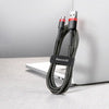 Baseus Cafule Micro USB Cable 2A 3m (Black+Red)