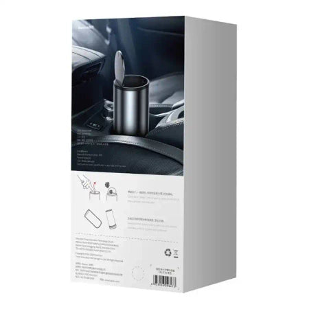 Baseus Gentleman Style Vehicle-mounted Trash Can Black