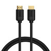 Baseus 2x HDMI 2.0 4K 60Hz Cable, 3D, HDR, 18Gbps, 1m (black)