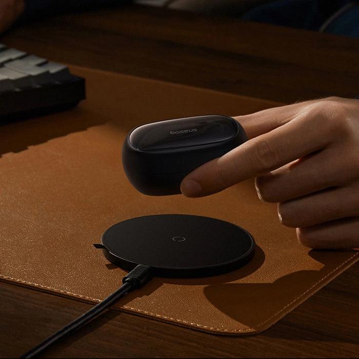 Baseus Bowie MA20 Pro TWS Wireless Headphones with ANC and IPX6 - Black