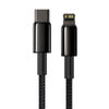 Baseus Tungsten Gold Cable Type-C to iP PD 20W 2m (black)