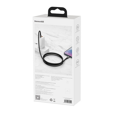 Baseus Tungsten Gold Cable Type-C to Type-C 100W 2m (black)
