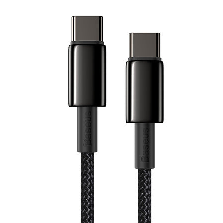 Baseus Tungsten Gold Cable Type-C to Type-C 100W 2m (black)