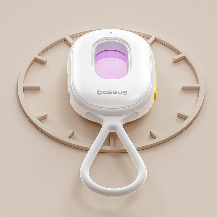 Baseus Heyo Series II Hidden Camera Detector with Alarm and Mini Flashlight + Baseus Simple USB-A - USB-C Cable - White