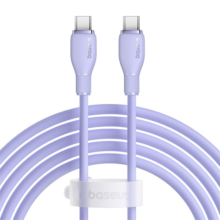 Baseus Pudding 100W USB-C - USB-C Cable 2m - Purple