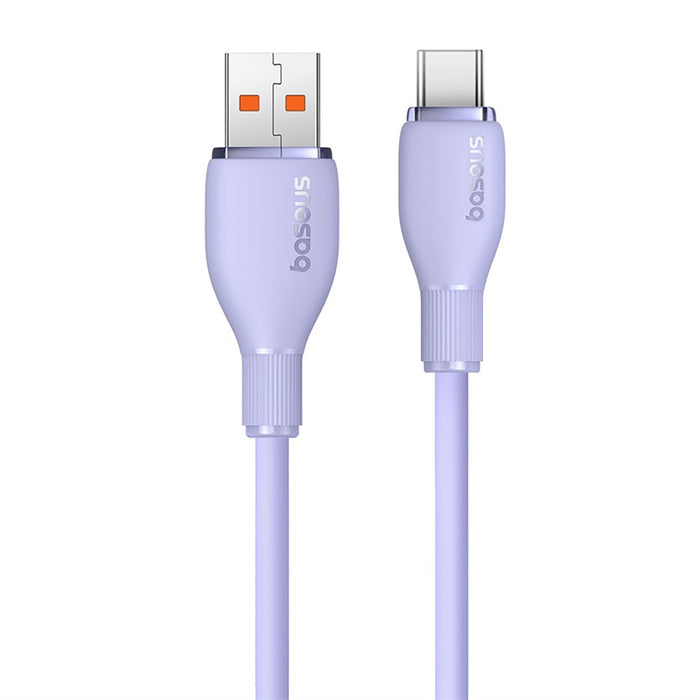 Baseus Pudding 100W USB-A - USB-C Cable 2m - Purple