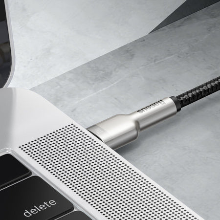 Cable USB-C to USB-C Baseus Cafule, 100W, 2m (black)