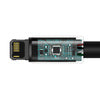 Baseus Tungsten Gold Cable USB to iP 2.4A 2m (black)