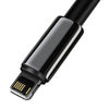 Baseus Tungsten Gold Cable USB to iP 2.4A 2m (black)