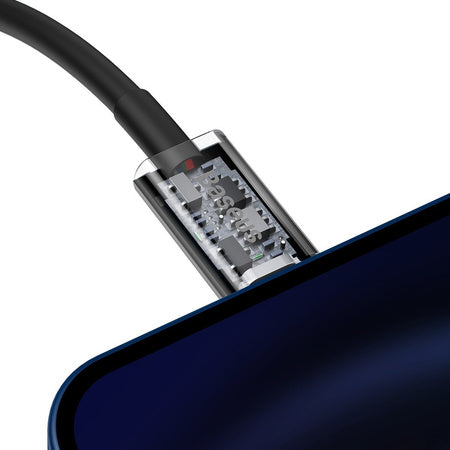 Baseus Superior Series Cable USB-C to iP, 20W, PD, 1m (black)