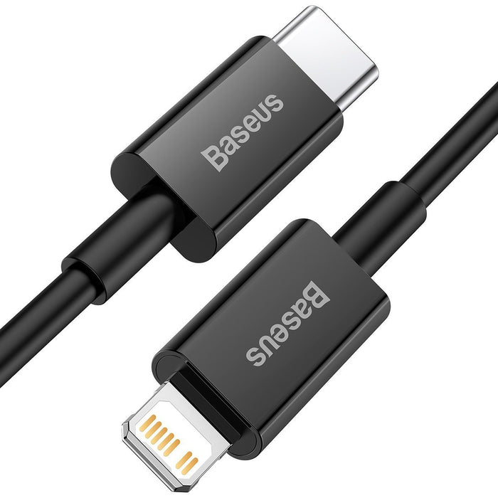 Baseus Superior Series Cable USB-C to iP, 20W, PD, 1m (black)