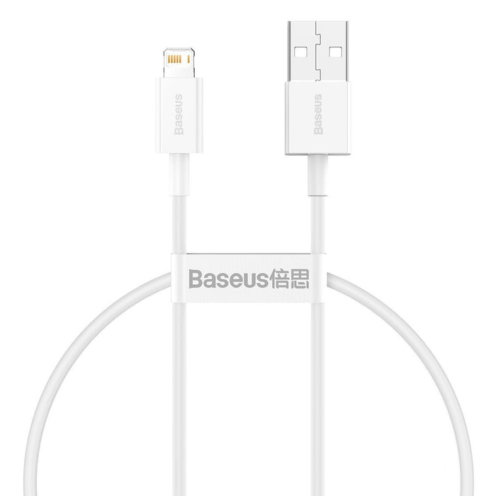 Baseus Superior Series Cable USB to Lightning, 2.4A, 0,25m (white)