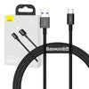 Baseus Superior Series Cable USB to USB-C, 66W, 1m (black)