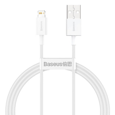 Baseus Superior Series Cable USB to Lightning, 2.4A, 1m (white)