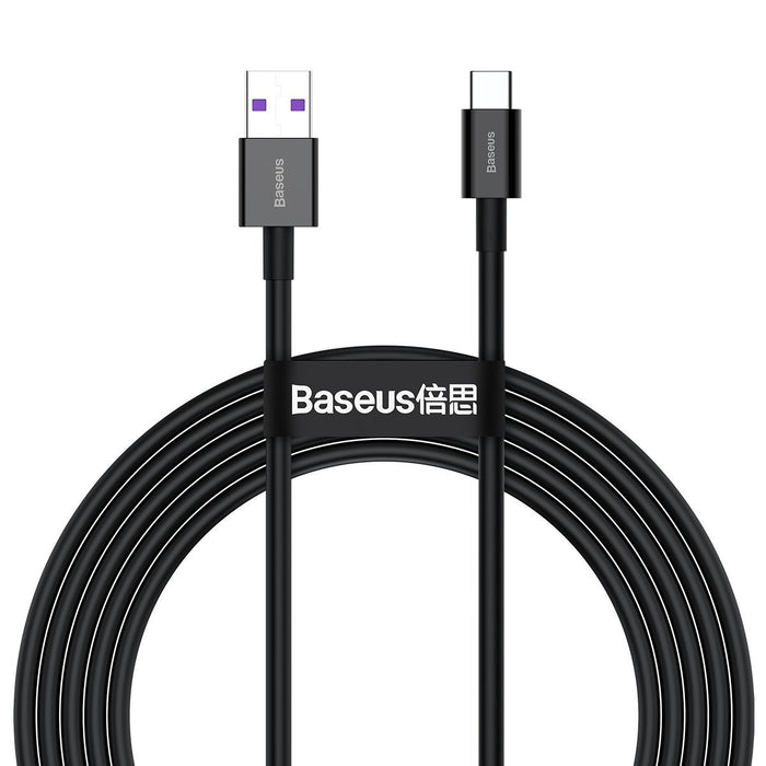 Baseus Superior Series Cable USB to USB-C, 66W, 2m (black)