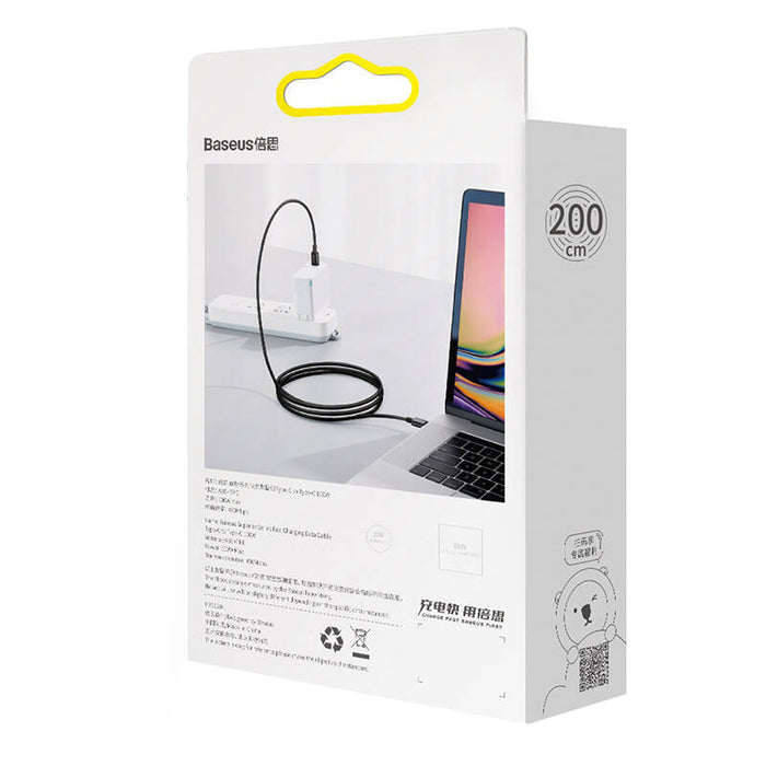 Baseus Superior Series Cable USB-C to USB-C, 100W, 2m (black)