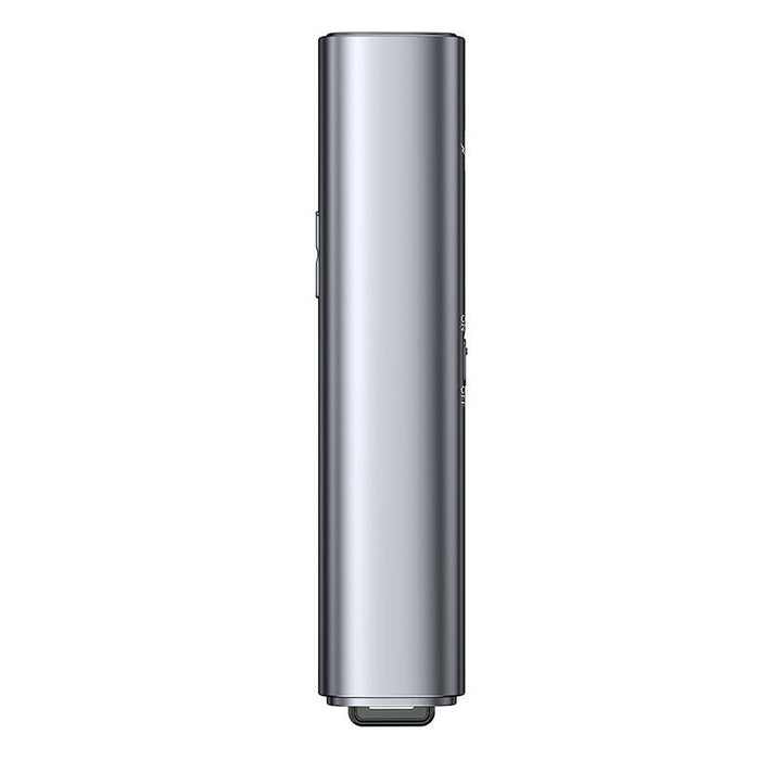 Baseus Orange Dot Multifunctionale remote control for presentation, with a laser pointer - gray