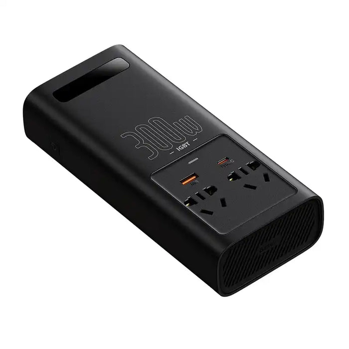 Power Inverter Baseus 300W (220V CN/EU) (black)
