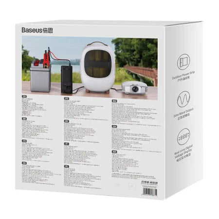 Power Inverter Baseus 300W (220V CN/EU) (black)