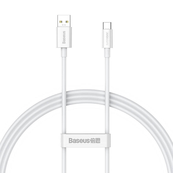 Baseus Superior Series Cable USB to USB-C, 65W, PD, 1m (white)