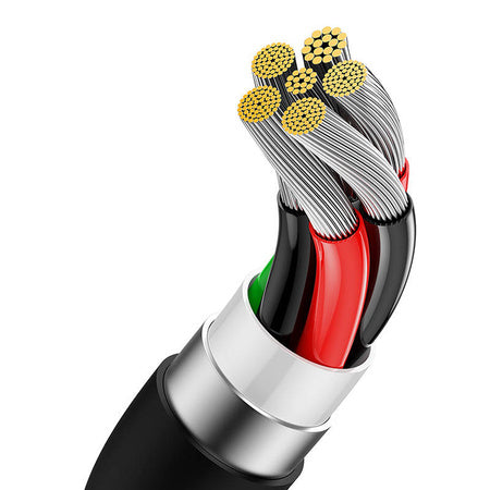 Cable USB do USB-C Baseus Superior 100W 2m (black)