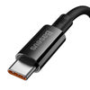 Cable USB do USB-C Baseus Superior 100W 2m (black)