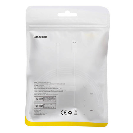 Cable USB do USB-C Baseus Superior 100W 1.5m (white)