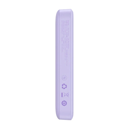 Powerbank Baseus Magnetic Mini 10000mAh, USB-C  20W MagSafe (purple)
