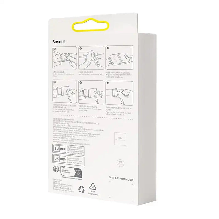 Baseus 44mm Protective Film for AP Watch 4/5/6/SE/SE 2, Clear