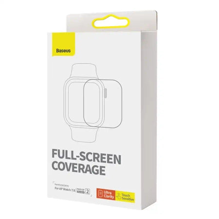 Baseus 41mm Protective Film for AP Watch 7/8, Clear