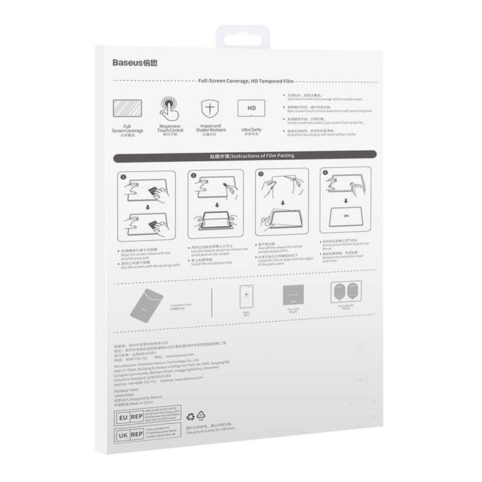 Baseus Crystal Tempered Glass 0.3mm for tablet Huawei MatePad/MatePad Pro 10.8"