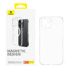 Magnetic Phone Case for iPhone 15 Plus Baseus OS-Lucent Series (Clear)