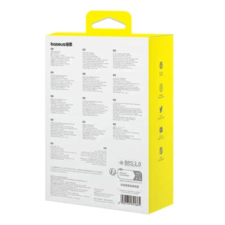 Car Charger Baseus Enjoyment Pro with lightning cable + USB-C , 55W (black)