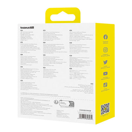 Earphones TWS Baseus Bowie M3 (blue)