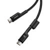Fast Charging Cable USB-C to USB-C Baseus Fish-Eye 100W, 1m (black)